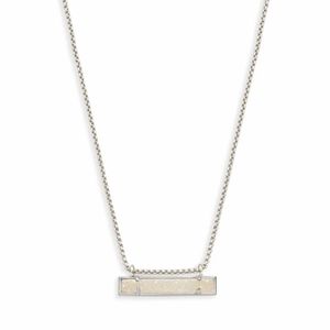 NEW Kendra Scott Leanor Silver Pendant Necklace 